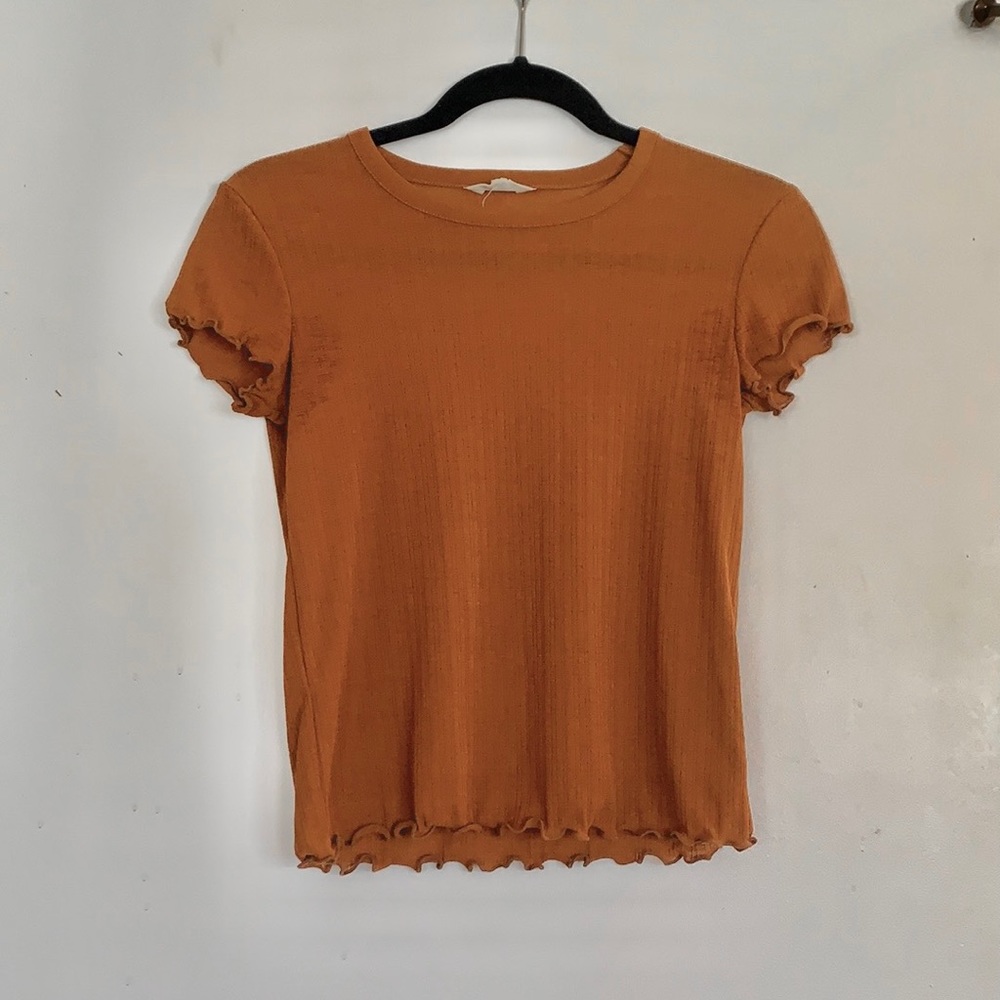 Organgish-Brown Top